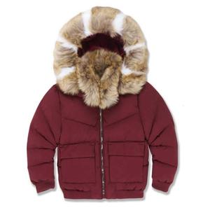 Детская куртка-бомбер Hollis в цвете Бордо JORDAN CRAIG