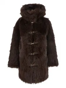 Пальто с длинными рукавами и застежкой-тогл Urbancode, черный