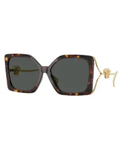 Солнцезащитные очки Ve4502U Versace, коричневый