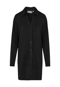 Валентина простая ночная рубашка блузка воротник Essenza, серый