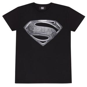 Футболка Superman Justice League - Black Logo, черный