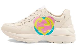 Кроссовки GUCCI Women's Rhyton 'Heart - Ivory' Women's