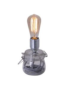 Светодиодная настольная лампа "Max" в прозрачном корпусе - (Д)11 см x (Ш)11 см x (В)20 см näve