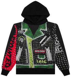 Худи Pleasures Explosion, черный