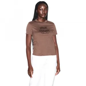 Футболка Armani Exchange XW002334_AF10358, коричневый