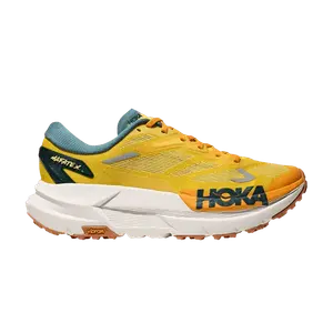 Кроссовки HOKA Mafate X 'Zest Mountain Fog', желтый