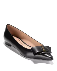 Женские балетки Felicia Bow Cole Haan, черный