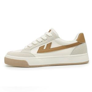 Кеды, скейтборд обувь унисекс низкий верх коричневый Warrior