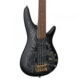 Электрический бас-гитар Ibanez SR305EDX, цвет Black Ice Frozen Matte