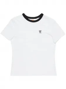 Футболка с принтом Acne Studios, белый