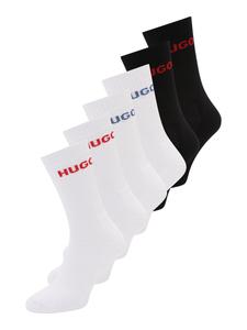 Носки HUGO, черный/белый