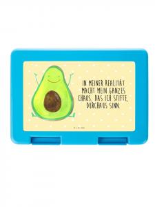 Mr. & Mrs. Panda Набор для приготовления еды "Авокадо: Счастлива, с надписью" в желто-пастельных тонах