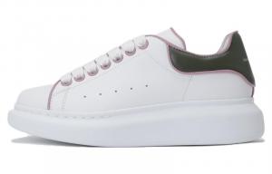 Кроссовки Alexander McQueen Oversized White Military Green Women's