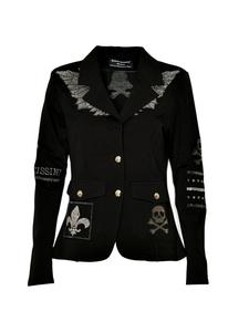 Roberto Geissini Черный пиджак Jewel
