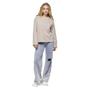 Футболка Pieces Sadie, коричневый