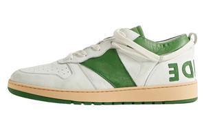 Кроссовки RHUDE Rhecess Low 'White Hunter Green', зеленый