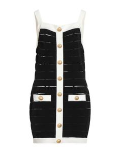 Мини-платье Balmain, черный