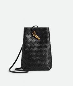 Женский телефонный кошелек Andiamo Phone Pouch BOTTEGA VENETA, черный