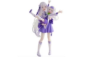 SEGA Фигурка Re Zero Starting Life In Another World Emilia раннего детства в фиолетовой чешуе 24см