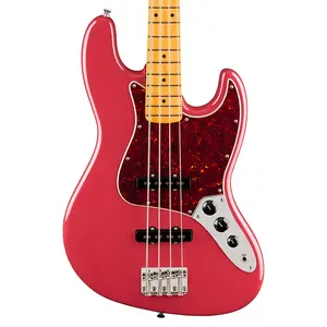 Бас-гитара Fender American Professional Classic Jazz Bass - Faded Dakota Red с грифом из клена
