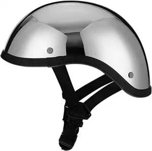 Немецкий полушлем, мотоциклетный шлем, шлем-полуоболочка, ретро-шлем для мопеда, шлем для скутера, одобренный DOT/ECE, открытый шлем, шлем для скутера для взрослых, мужчин и женщин stdpcxz, 4