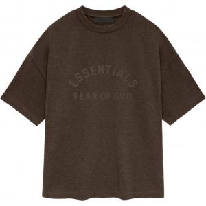 Футболка с коротким рукавом Heavy S/S из основной коллекции Fear Of God Essentials, цвет вересковое дерево