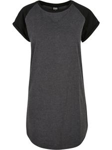 Короткое платье Urban Classics Kleider, цвет charcoal/black
