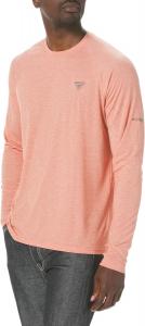 Мужская футболка Columbia PFG Uncharted с длинным рукавом, Faded Peach Heather