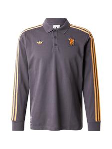 Джерси ADIDAS PERFORMANCE Manchester United Terrace Icons Long Sleeve Polo, черный