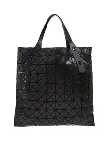 Большая сумка-тоут с геометрическим узором Bao Bao Issey Miyake, черный