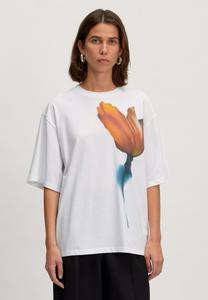 Футболка EDITED XIA, Weiß/White