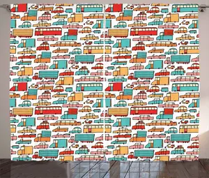 Шторы ABAKUHAUS Rustic для автомобиля, мотоцикла, каравана, автобуса, универсальные ленточные шторы с петлями и крючками для гостиной, 280 x 225 см, светло-розовый, темно-голубой, темно-лососевый Abakuhaus