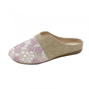 TAFN Женские ПВХ поливинилхлоридные устойчивые к запахам и истиранию закрытые тапочки фиолетовые, цвет Purple