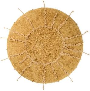 Ковер для пола Lorena Canals, 100 x 100 см, Washable Area Rug Solar Multishape для спальни, детской и комнаты малыша ручного плетения из хлопка