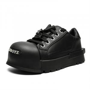 WEISHIBANGWEI Низкие повседневные кроссовки унисекс черные, цвет Black