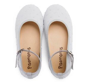 Балетки с ремешками PULSERA PLUMETI Pisamonas, серый