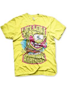 Футболка желтого цвета SpongeBob