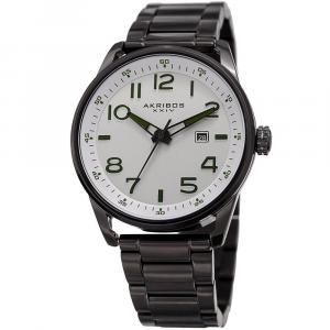 AK956 Повседневные часы в круглом корпусе Akribos, белый