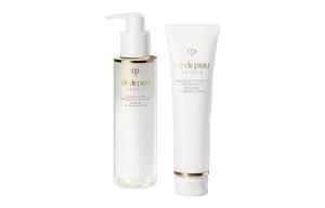 Очищающая вода 200 мл + очищающий крем 125 мл набор увлажняющий/освежающий Clé De Peau Beauté