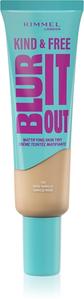 Легкая увлажняющая основа spf 20 Rimmel Kind & Free Blur It Out, 150 Rose Vanilla 30 ml
