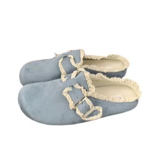 GULIA Женские закрытые тапочки Ленивый синий, цвет Lazy Blue