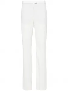 Прямые брюки с завышенной талией THE ANDAMANE, нейтральный