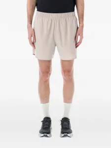 Шорты с логотипом Nike, бежевый