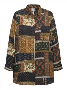 Блуза Ulla Popken, цвет gold matt