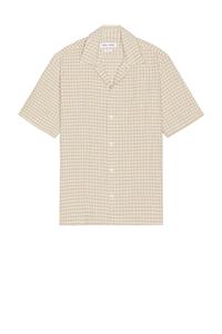 Saayo рубашка с коротким рукавом Samsoe Samsoe, greige check