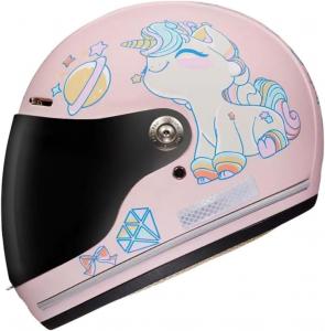 Шлем для мотокросса Koliyn, розовый