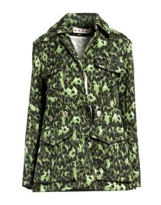 Куртка Marni, зеленый