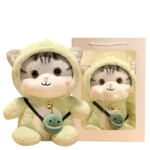 Милые плюшевые куклы котят с завязывающимися бантиками Dolls and bears dance