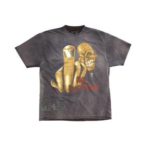 Футболка Cactus Jack by Travis Scott x WWE No Bystanders T-Shirt "Stone Cold" Steve Austin 'Black', черный