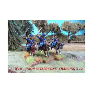 Кавалерийское атакующее подразделение, American Civil War - Union Army (28mm)